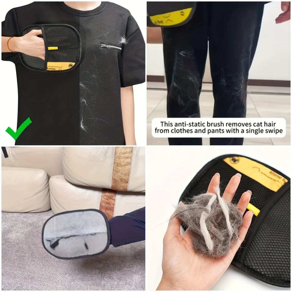 Paw & Whisker Pet Hair Remover Glove