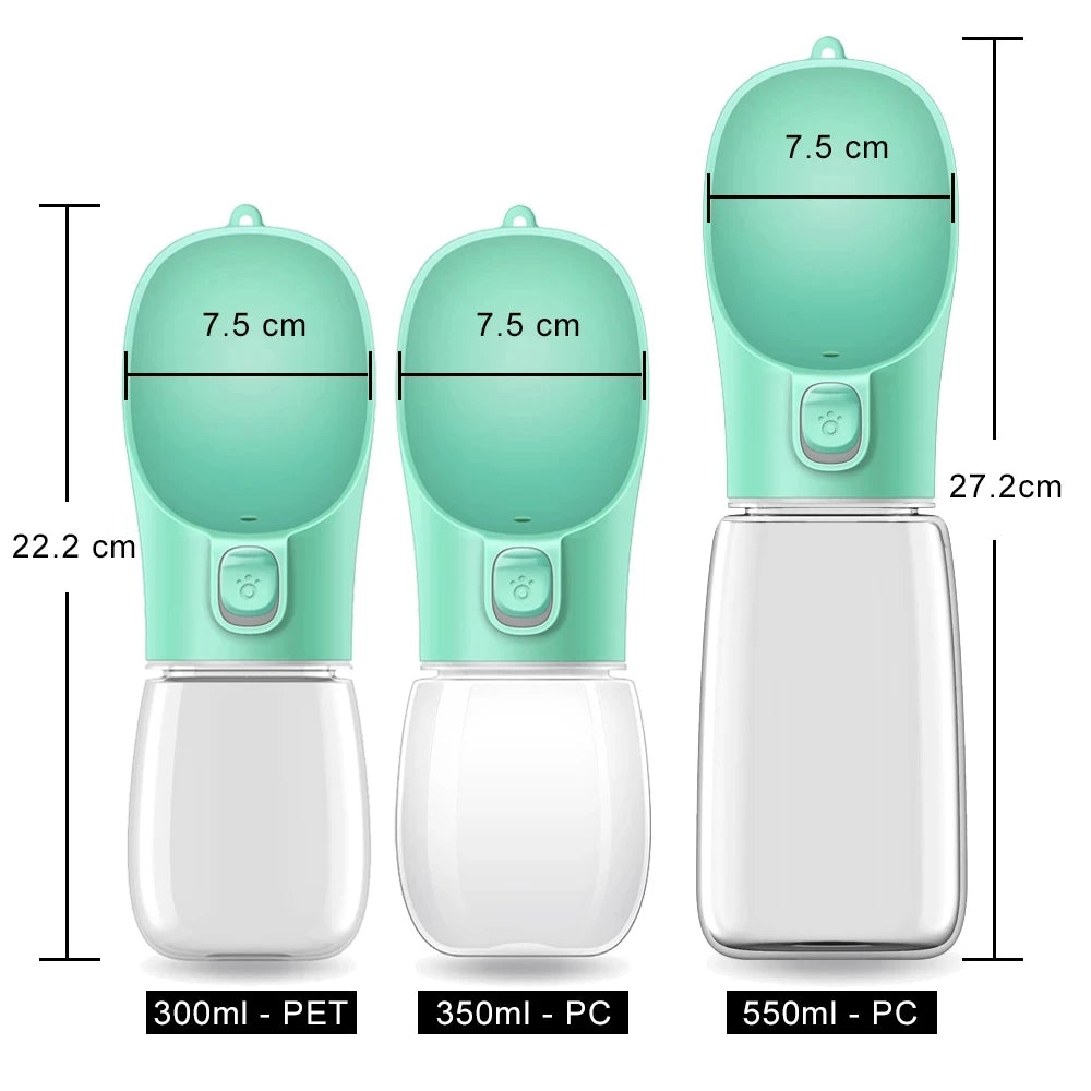 Paw & Whisker Portable Dog Water Bottle